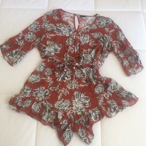 What Not To Wear Floral Romper